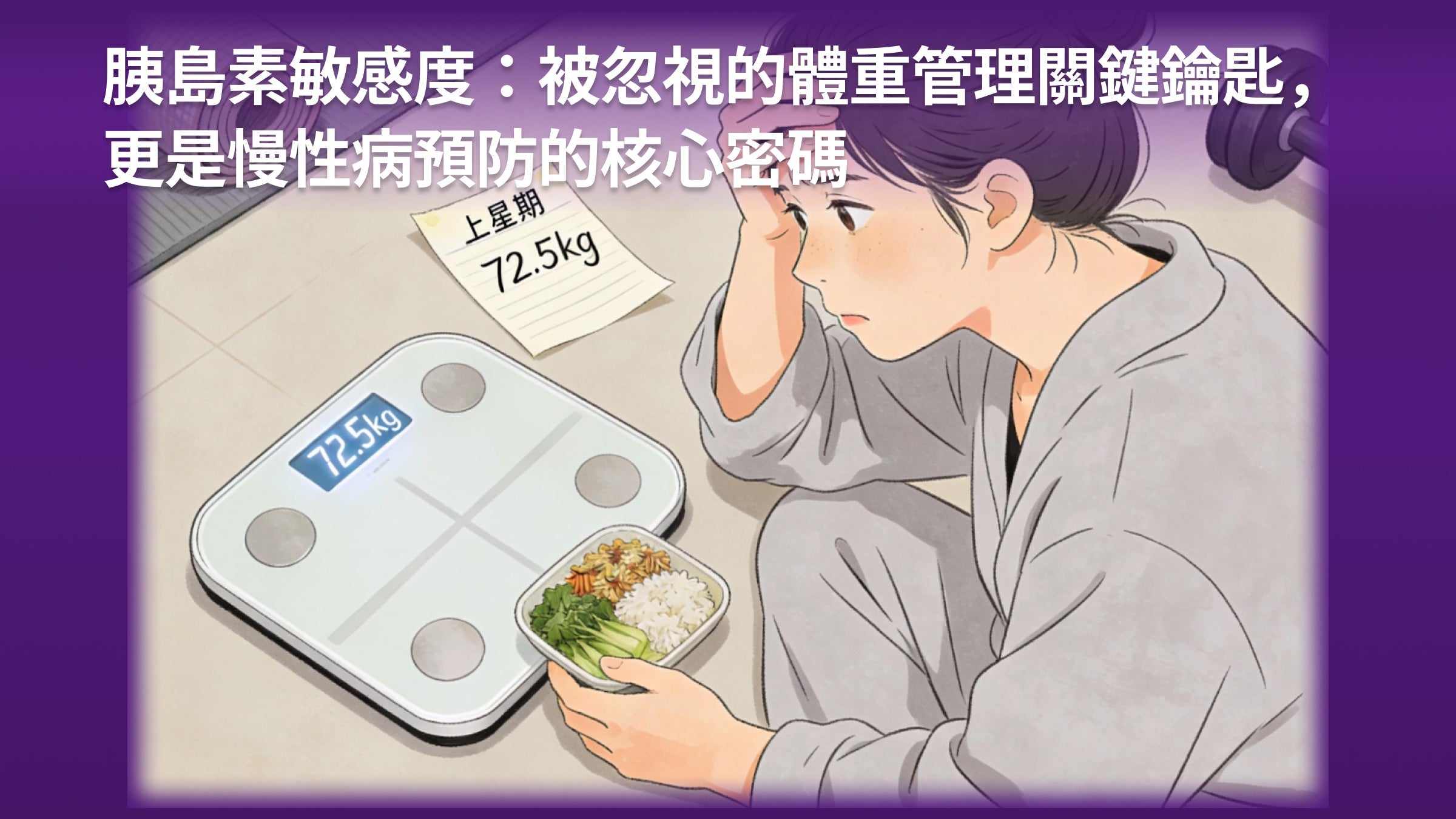 胰島素敏感度:被忽視的體重管理關鍵鑰匙,更是慢性病預防的核心密碼