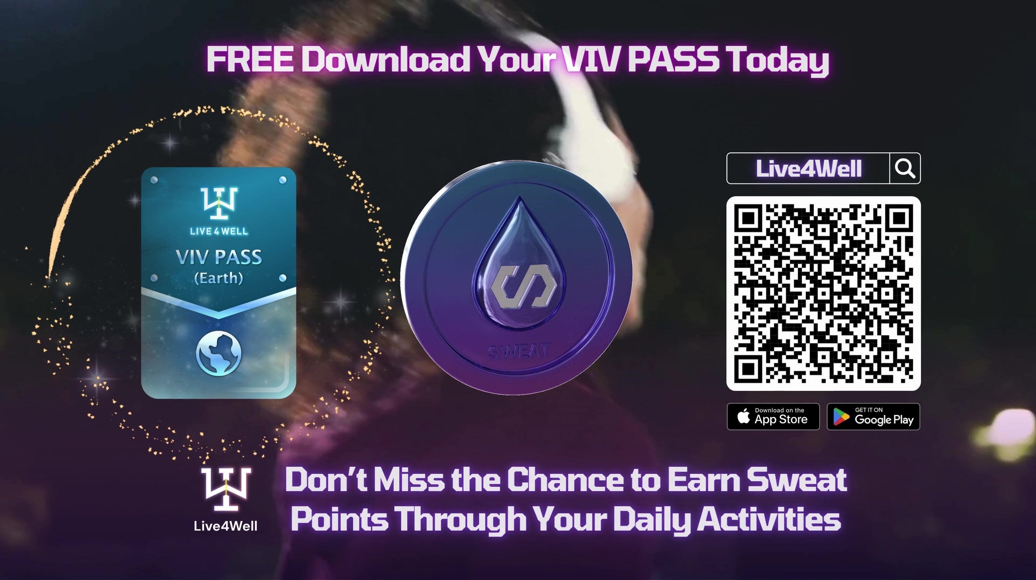 Step to download and register LIVE4WELL App