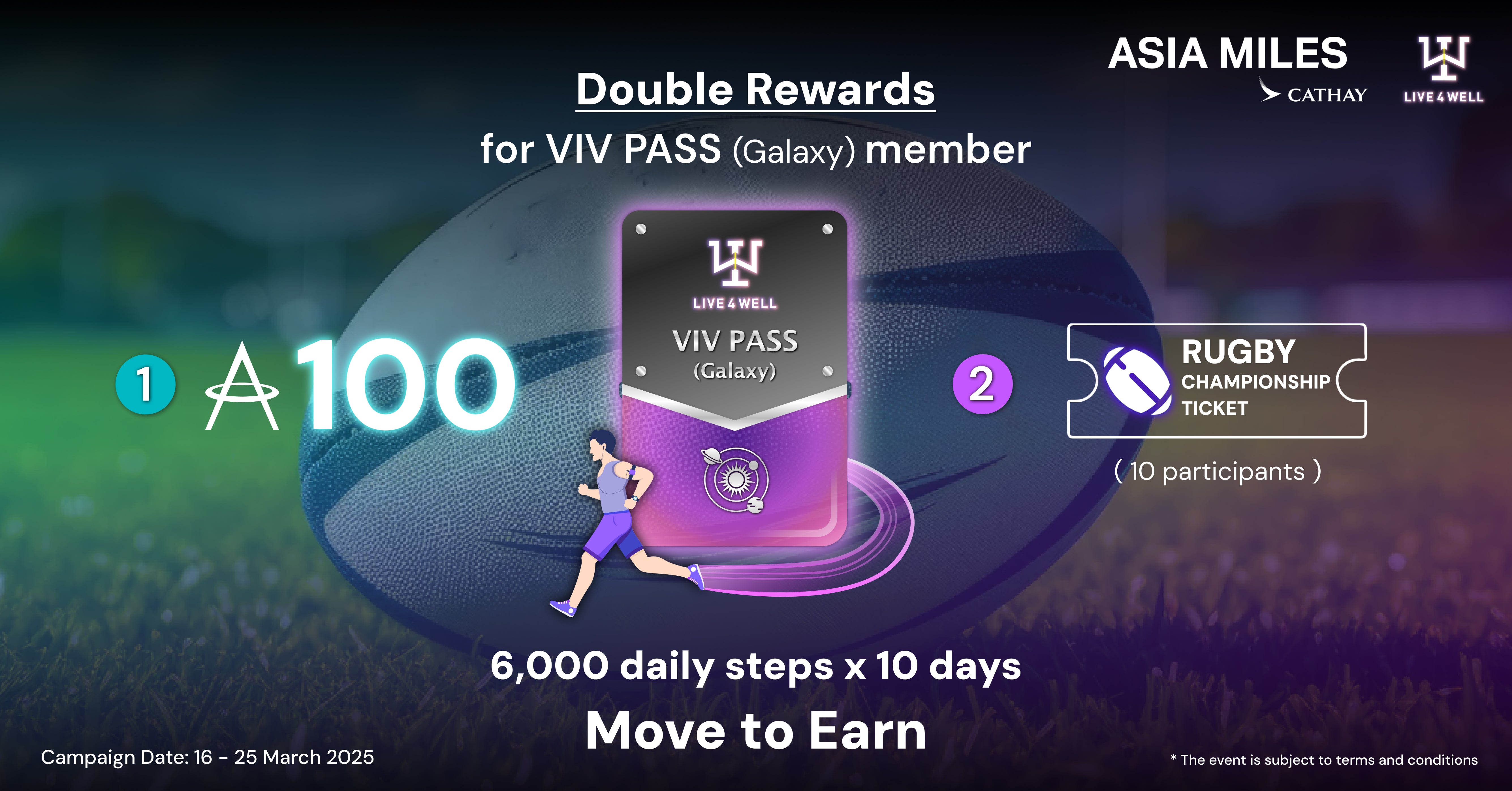 Round 2: Live4well Invites You to Experience the International Rugby Event! πποΈ