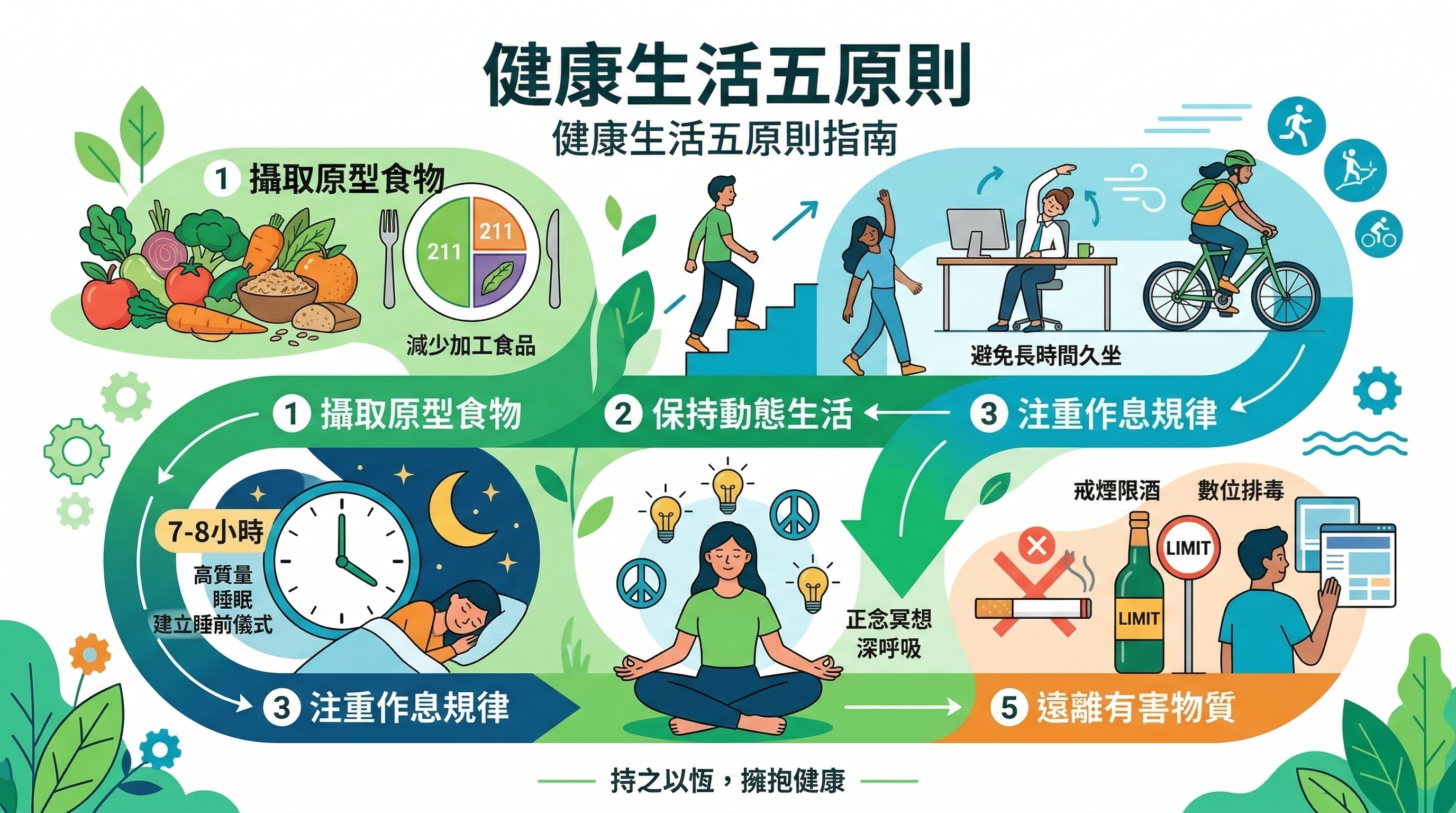 掌握全方位健康生活管理:建立良好習慣與理想生活方式的終極指南