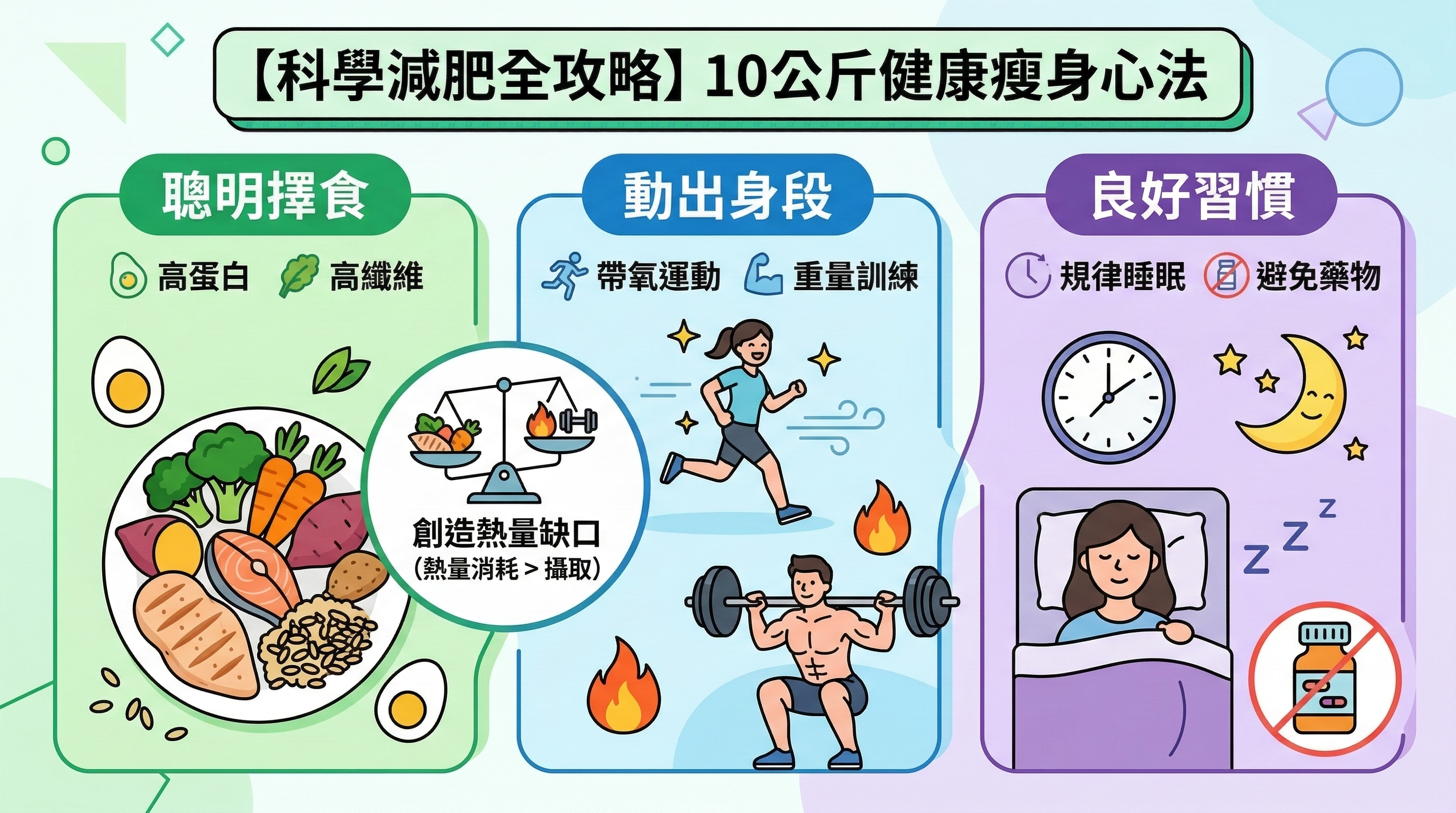 【Live4Well 健康指南】終極減肥全攻略:結合科學與生活,健康減肥10公斤的必勝法則