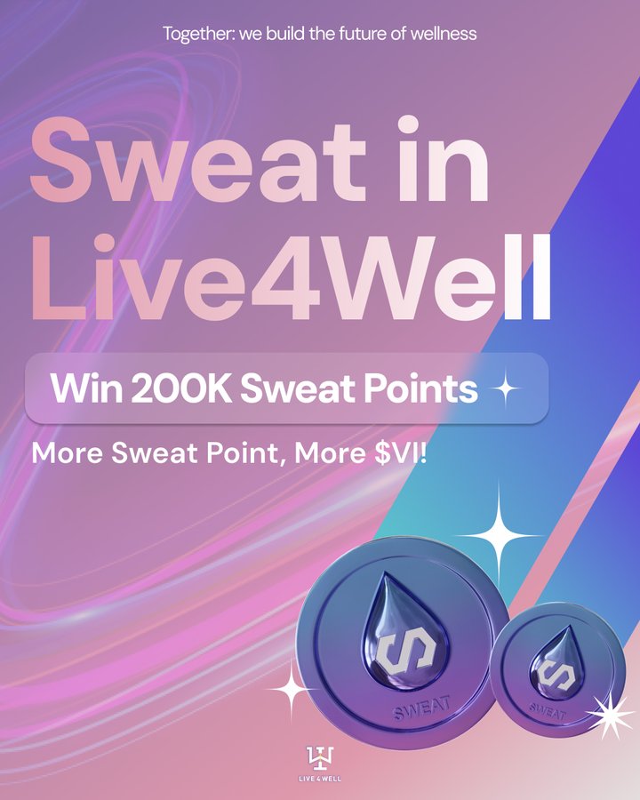 📢 200,000+ Sweat Points Prize Pool 📢
