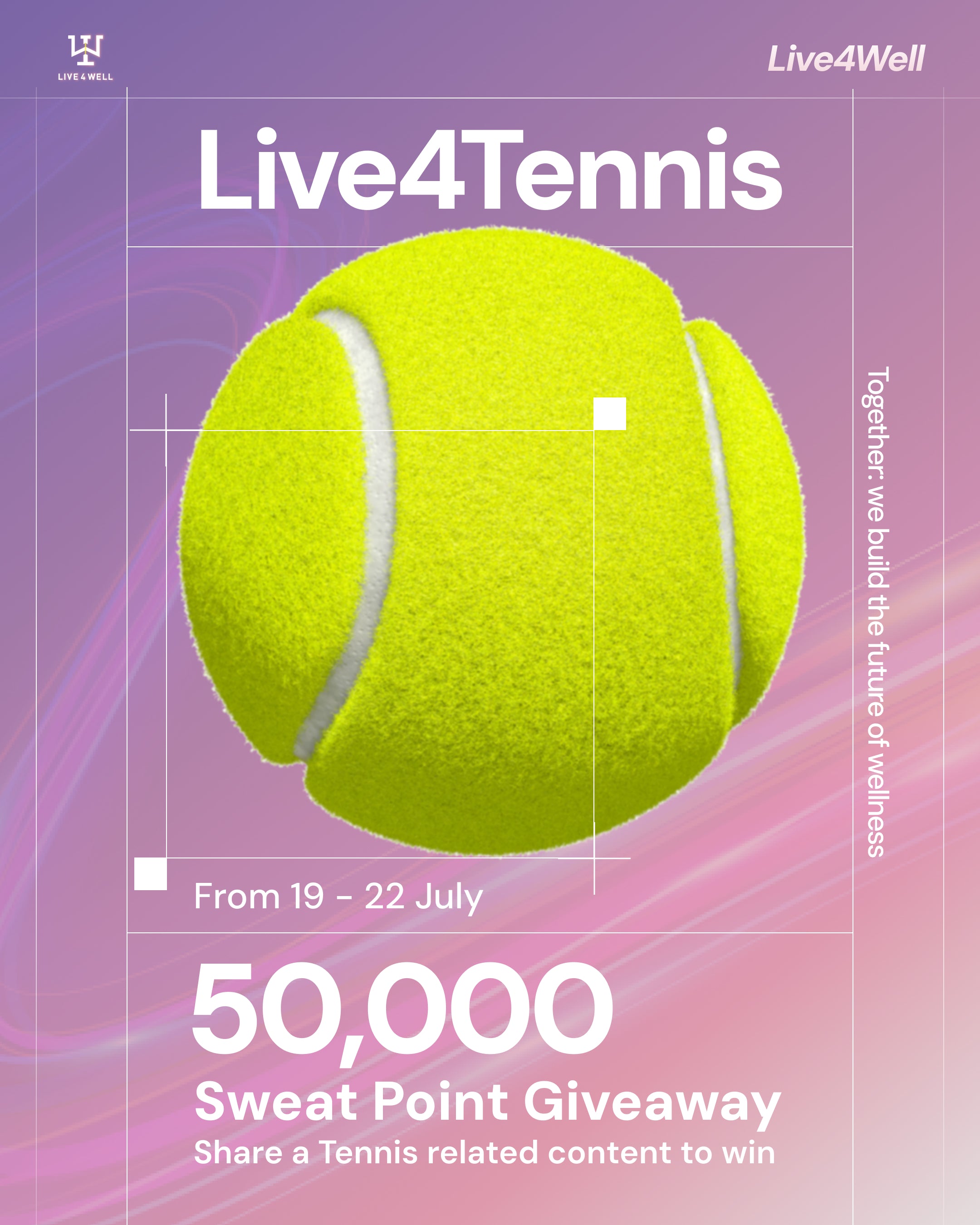 Live4Tennis - 50,000 Sweat Points giveaway🎁