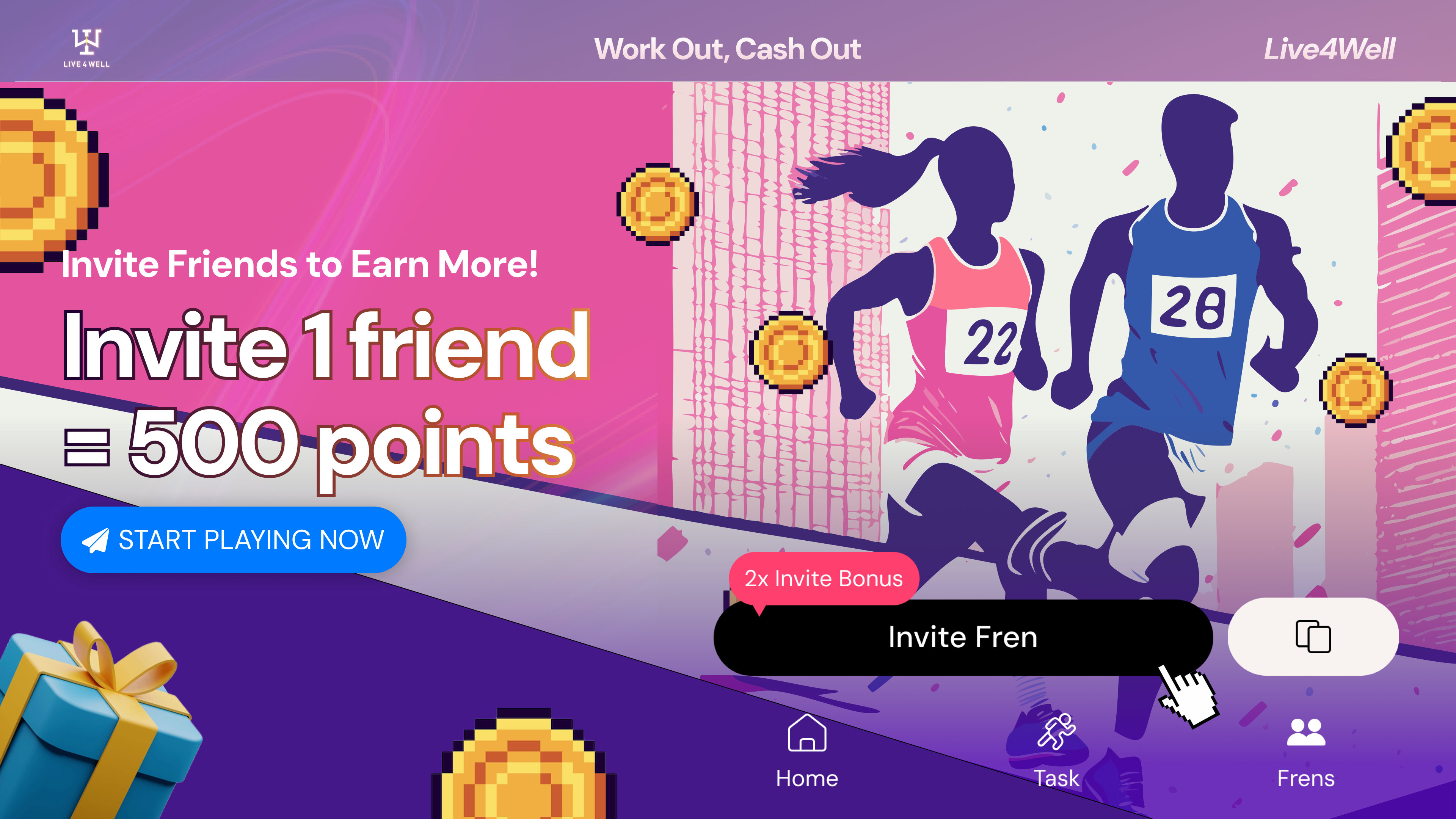 ⚡️Invite = Fastest way to get points!⚡️