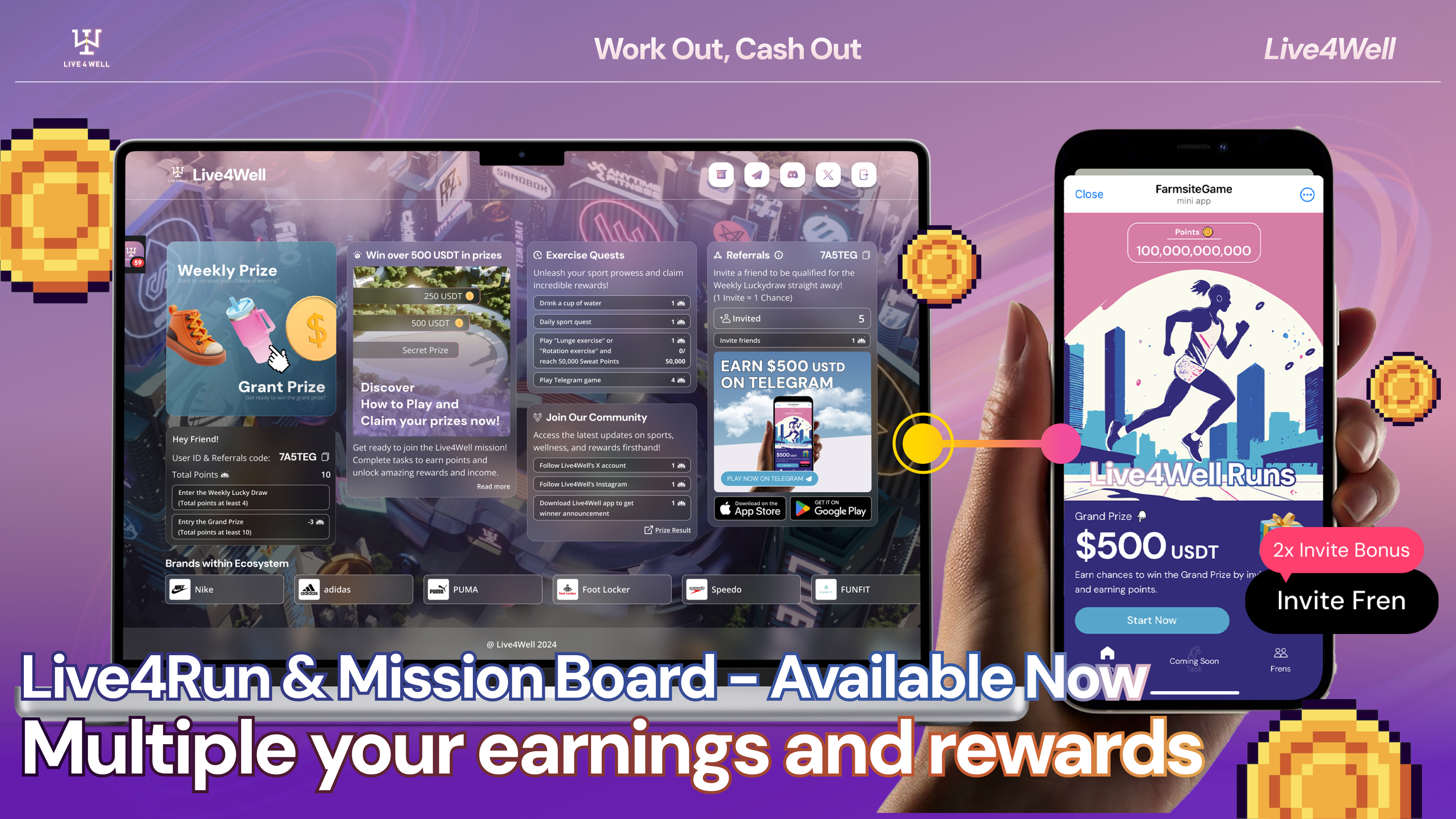 Tutorial of Live4Well Mission Board