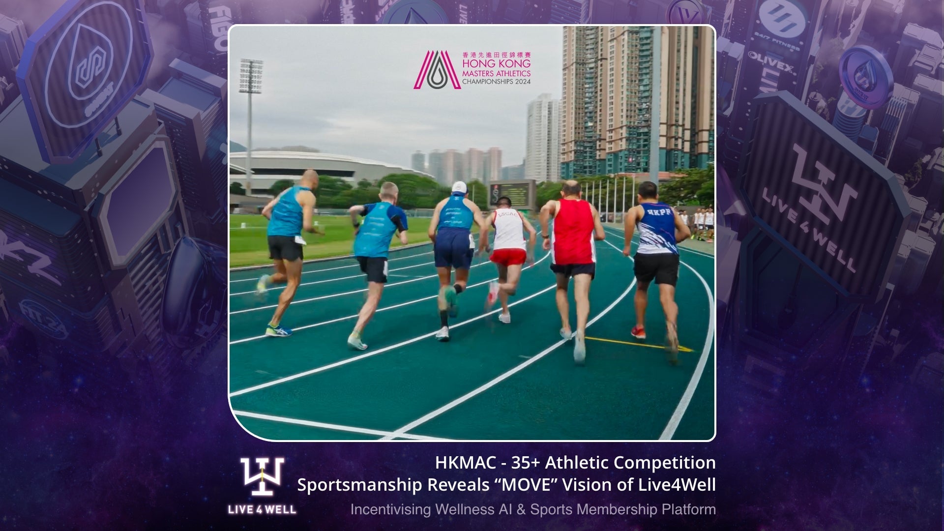HKMAC Sportsmentship Reveals "MOVE" Vision of Live4Well