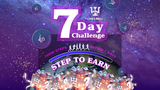 Global 7 Day Challenge: Walk 70,000 steps to earn Sweat Points and sports & wellness rewards!